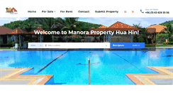 Desktop Screenshot of manoraproperty.com