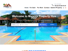 Tablet Screenshot of manoraproperty.com
